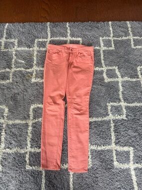 GAP Coral-Peach Women’s Skinny Jeans